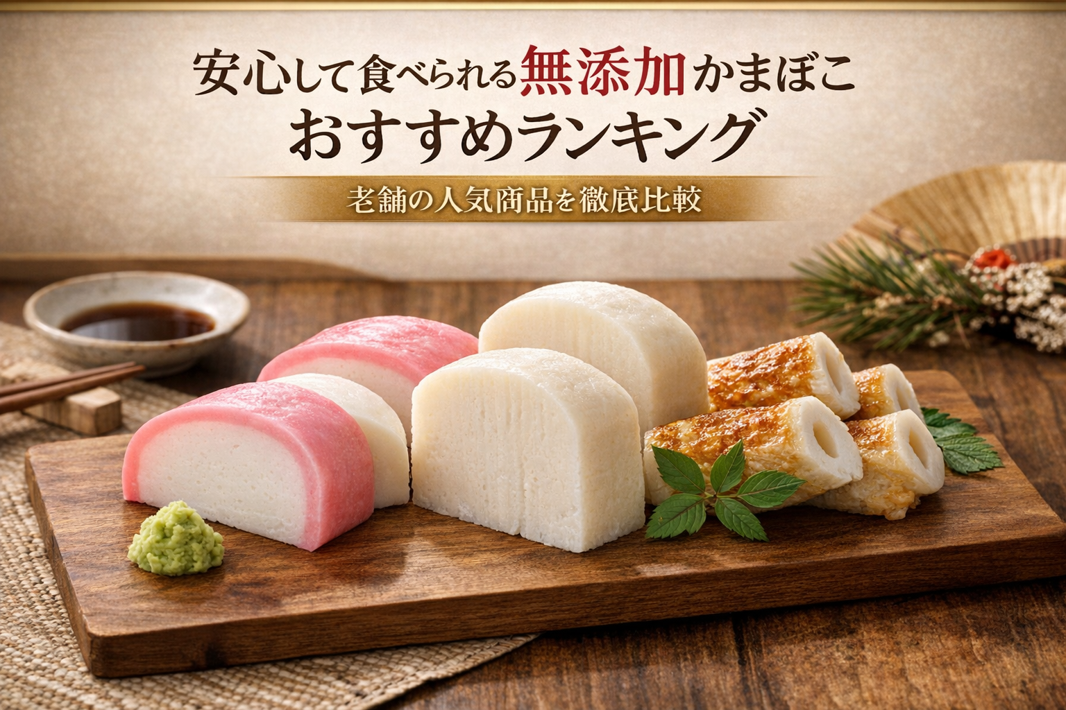 安心して食べられる無添加かまぼこおすすめランキング|老舗の人気商品を徹底比較