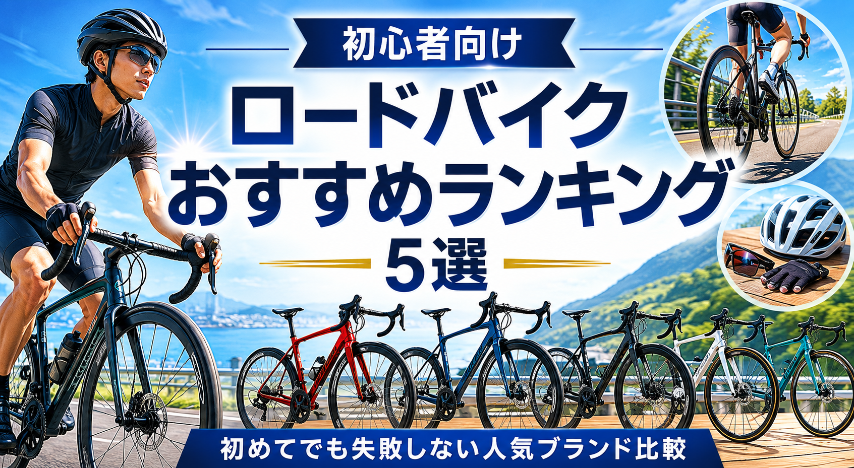 初心者向けロードバイクおすすめランキング5選｜初めてでも失敗しない人気ブランド比較